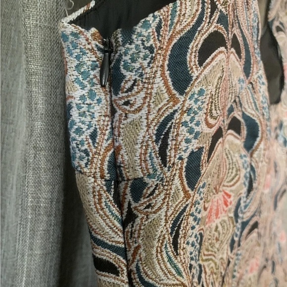 Jack. BB Dakota glitz baroque tapestry dress Size Medium Floral NWT - Picture 4 of 6